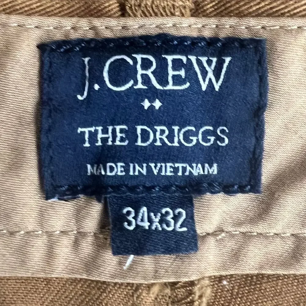 J. Crew The Driggs Chino pant men’s 34x32
Flat front brown Excellent Condition ! - Picture 4 of 4